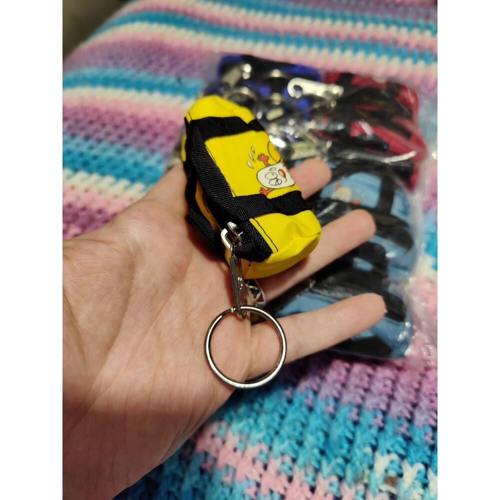 Keychain Change Purse Pacman Ghost - Picture 4 of 5